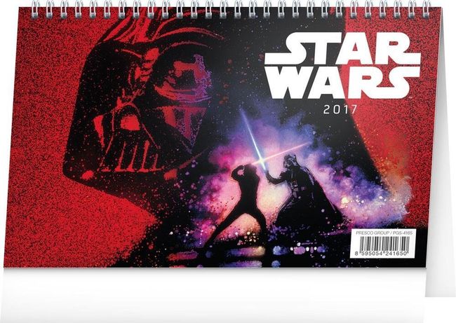 Kalendarz biurkowy Star Wars 2017 1