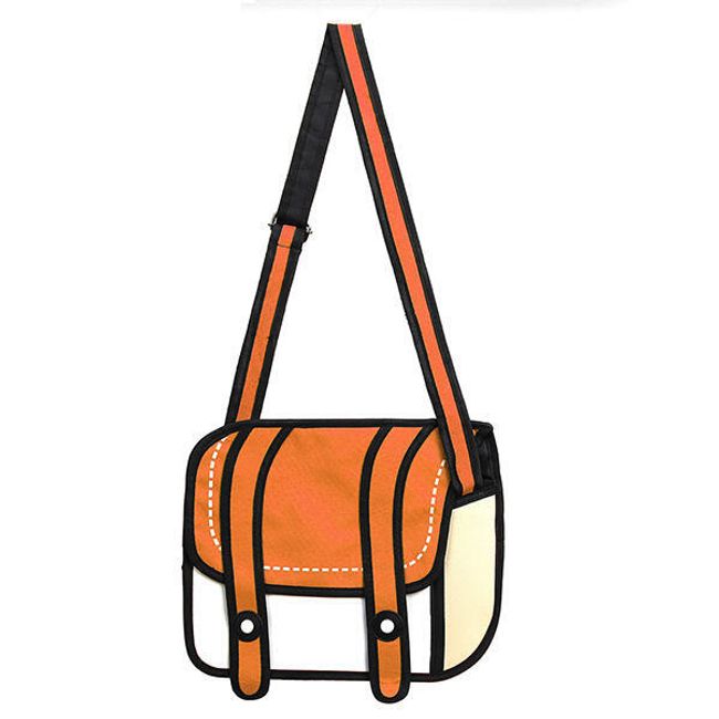 Оригинална чанта за рамо в анимационен стил 1