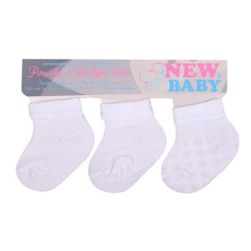 Бебешки раирани чорапи - 3бр RW_socks-SKGW-A-3бр
