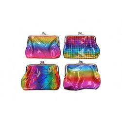 Чанта за момичета Rainbow plastic 12x10cm смесете цветовете в чантата PD_1560291