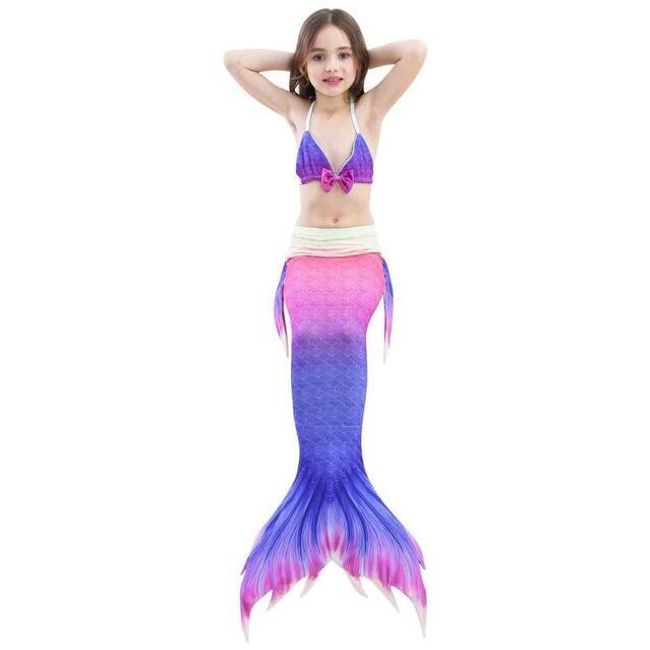 Costum De Baie Sirenă Pentru Fetițe Shipgratis Ro