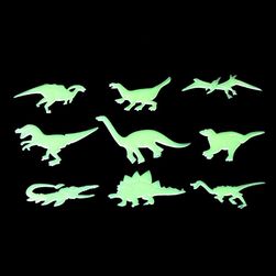 A sötétben ragyogó dinoszaurusz matricák