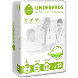 Jednorazové prebaľovacie podložky Clinic Underpads veľkosť L 100 ks PD_112510005