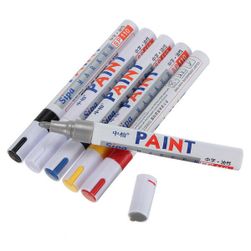 Olovka za gume (vodootporna boja) - izbor od 6 boja
