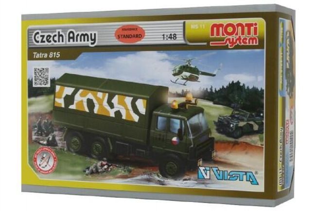 Zestaw Monti System MS 11 Czech Army Tatra 815 1:48 w pudełku 22x15x6cm RM_40000011 1