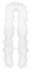 Boa białe z piórami 180 cm RZ_220256