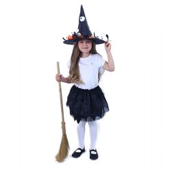 Detský kostým tutu sukne čarodejnice / Halloween RZ_204379