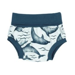 Бебешки памучни къси панталони RW_kratasy-nicol-dolphin