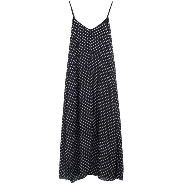 Maxi šaty s puntíčky - velikost č. 5 1