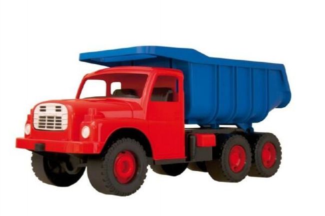Auto Tatra 148 plast 73cm v krabici - červená kabína modrá korba RM_21645028 1