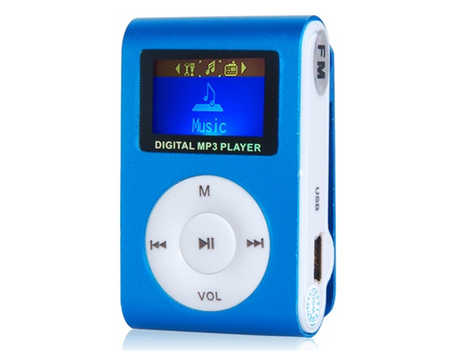 MP3 přehrávač s FM rádiem a slotem na microSD 1