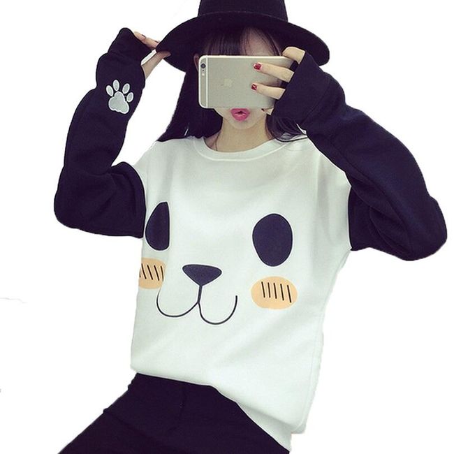 Srčkan ženske panda majica 1