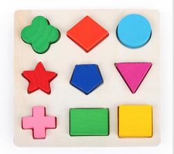 Drewniane puzzle dla dzieci