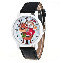 Zegarek ze świątecznym motywem - 6 kolorów