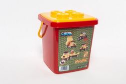 Zestaw Cheva 2 Basic plastik 352szt w wiaderku 17x22x17cm RM_49000002