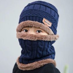 Детская шапка с шарфиком WC203