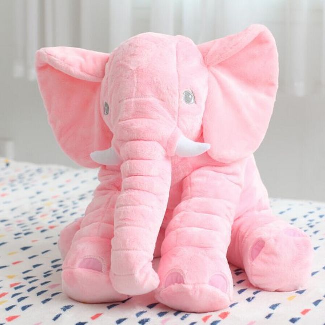 Pluss Elefant Gyerekeknek 30 Cm Vilagos Rozsaszin Shipgratis Hu