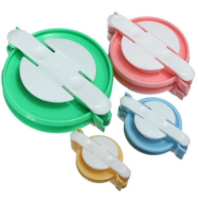 4 bucăți de instrumente din plastic pentru creat pompoane 1
