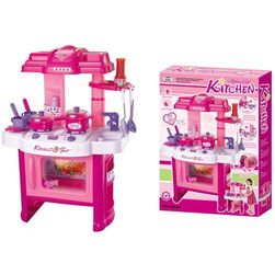 Zabawka dziecięca kuchnia DELICACY z akcesoriami, różowa VO_690402