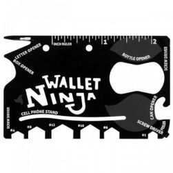 Jeklena večnamenska kartica Ninja  SR_DS38667159