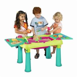 Stolik dziecięcy Creative Fun Table zielony / fioletowy VO_610212