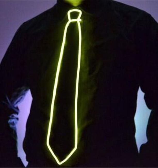 LED svítící kravata 1