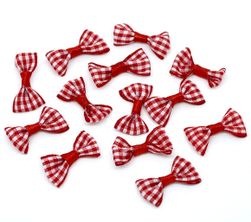 100 червени декоративни панделки