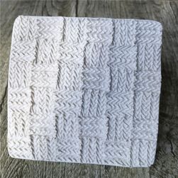 Formă de silicon cu efect tricotat - 4 variante
