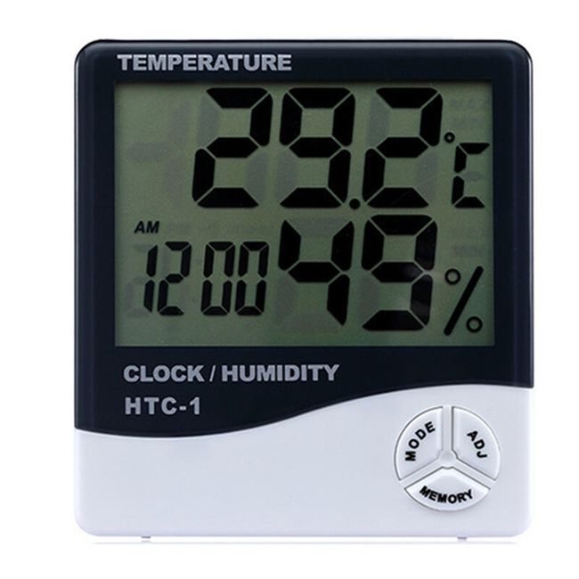 LCD цифров домашен термометър 1