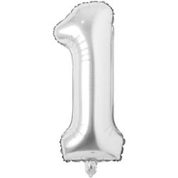 Надуваеми балони номера maxi silver - 1 PD_1537528