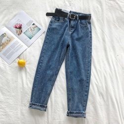 Dámské džíny s vysokým pasem MO542