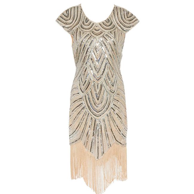 Rochie Strălucitoare In Stilul Anilor 20 Shipgratis Ro