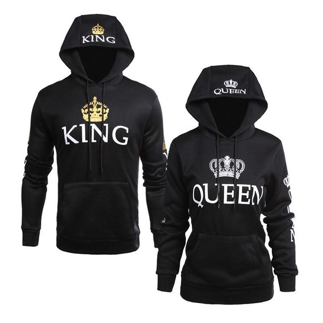 Hanorac Pentru Cuplu King Queen Shipgratis Ro