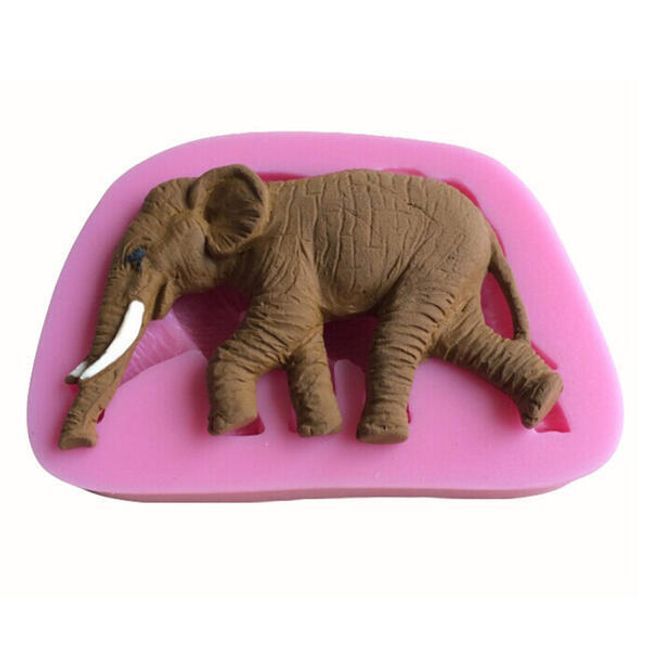Forma 3D din silicon - elefant 1