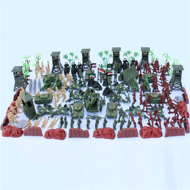 Set De Soldati Din Plastic 170 Bucati Shipgratis Ro