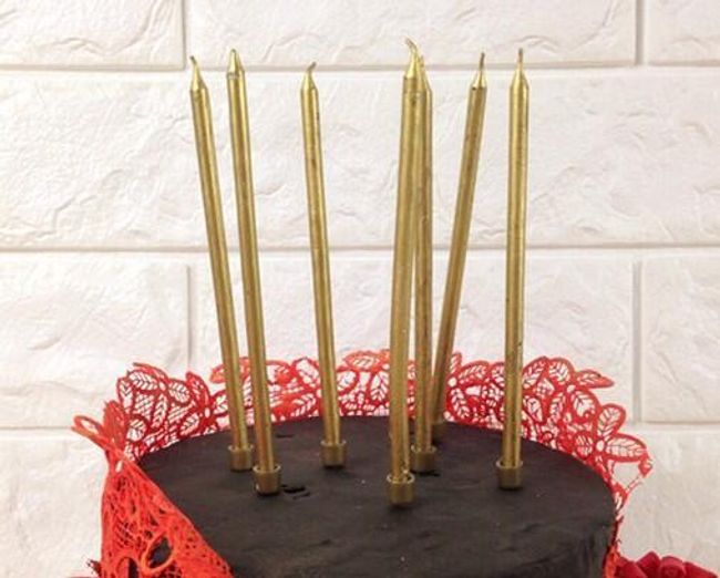 Dortové svíčky - 10 kusů 1