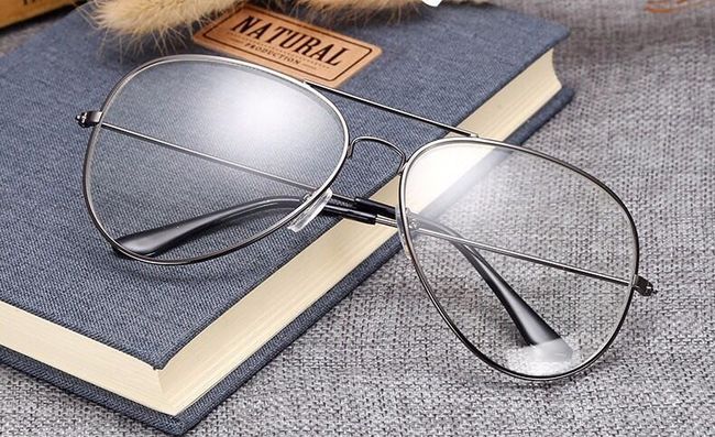 Ochelari Pilot Cu Lentile Transparente 3 Culori Shipgratis Ro