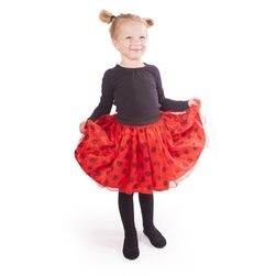 Dětský kostým tutu sukně beruška s puntíky RZ_187177