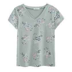 Majica za ženske s cvetličnim motivom - 2 barvi