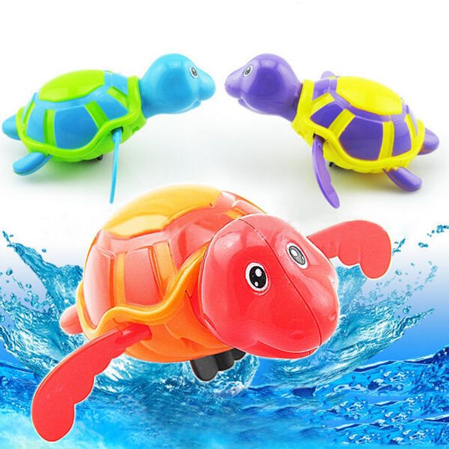 Naciągane zwierzątko do wody - żółw 1