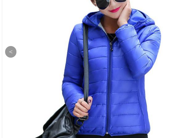 Jarní slim bunda v pestrých barvách - Námořní modř  - velikost č.  6 1