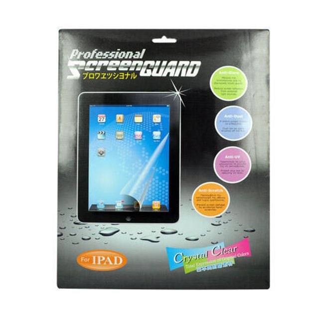 Transparentní ochranná folie pro iPad 1