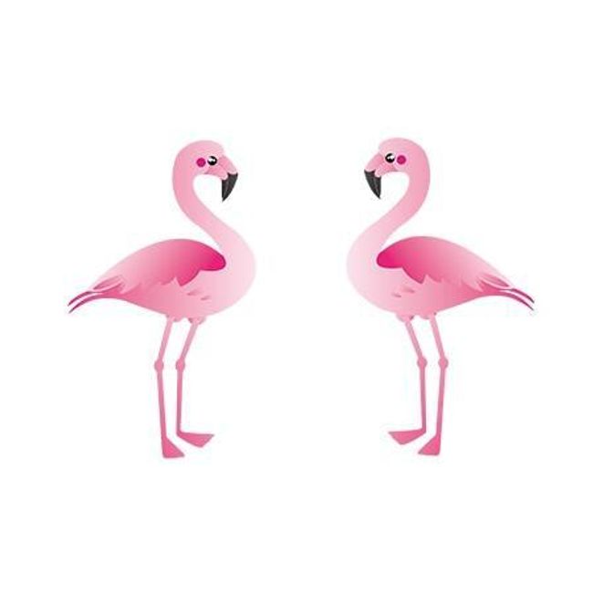 Картинки для эпоксидки Фламинго. Фломинго