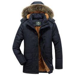 Muška zimska jakna Will Crna - veličina 8
